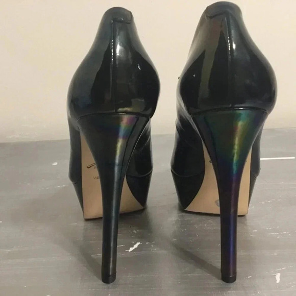 Brian Atwood Women's Bambola Pump Size 6 Platform Heels Chameleon Color  Change - Picture 7 of 14
